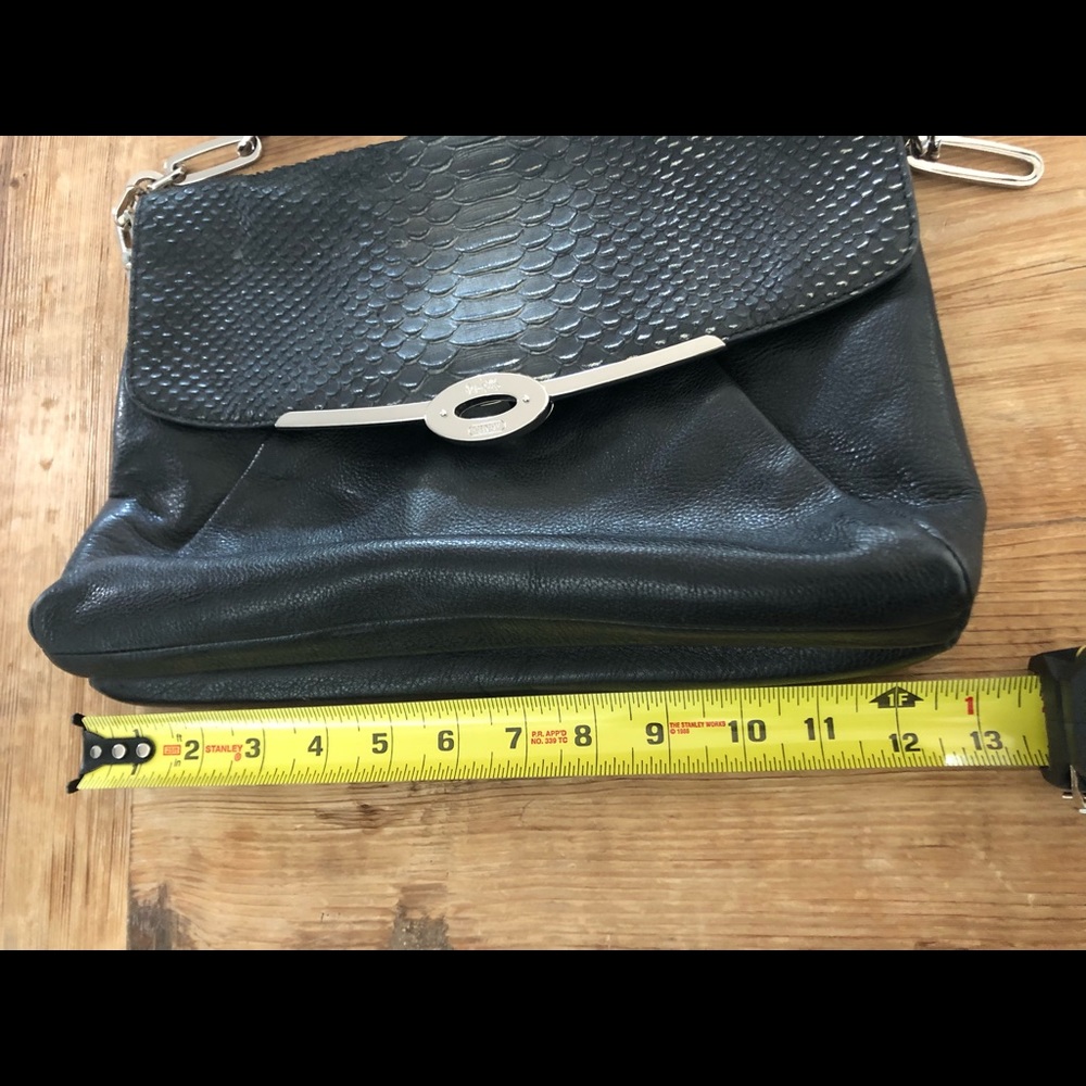 Coach Madison Black Python / Leather Shoulder Bag - image 7